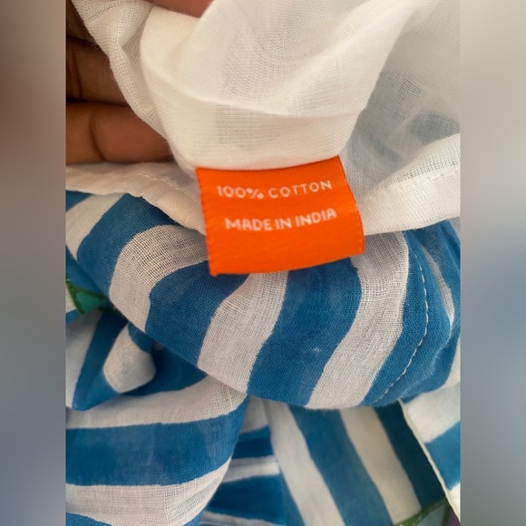 Tuckernuck Oliphant Yoke Dress in Playa Blue Size Small - Picture 9 of 12